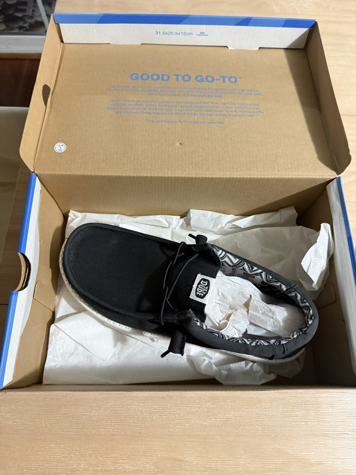 Hey Dude Left Shoe Single Amputee Men’s Size 9 ~ New