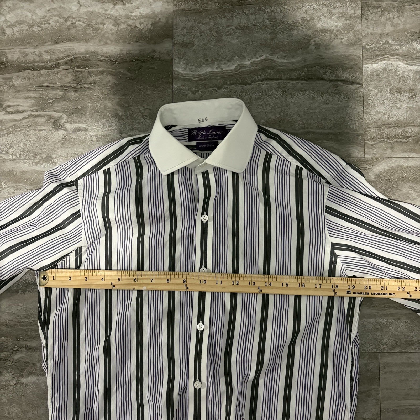 Men’s Ralph Lauren Purple Label French Cuff Dress Shirt