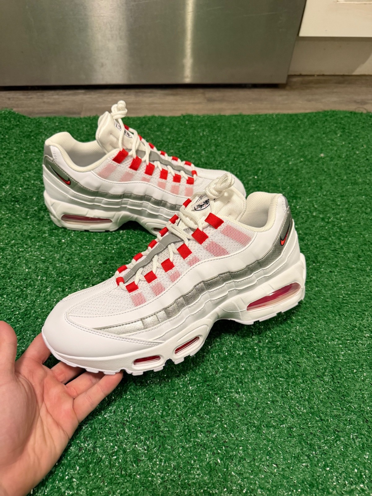New Nike Air Max 95 SE ‘Big Bubble England’ (IQ0176-100)Shoes Men’s Size 8