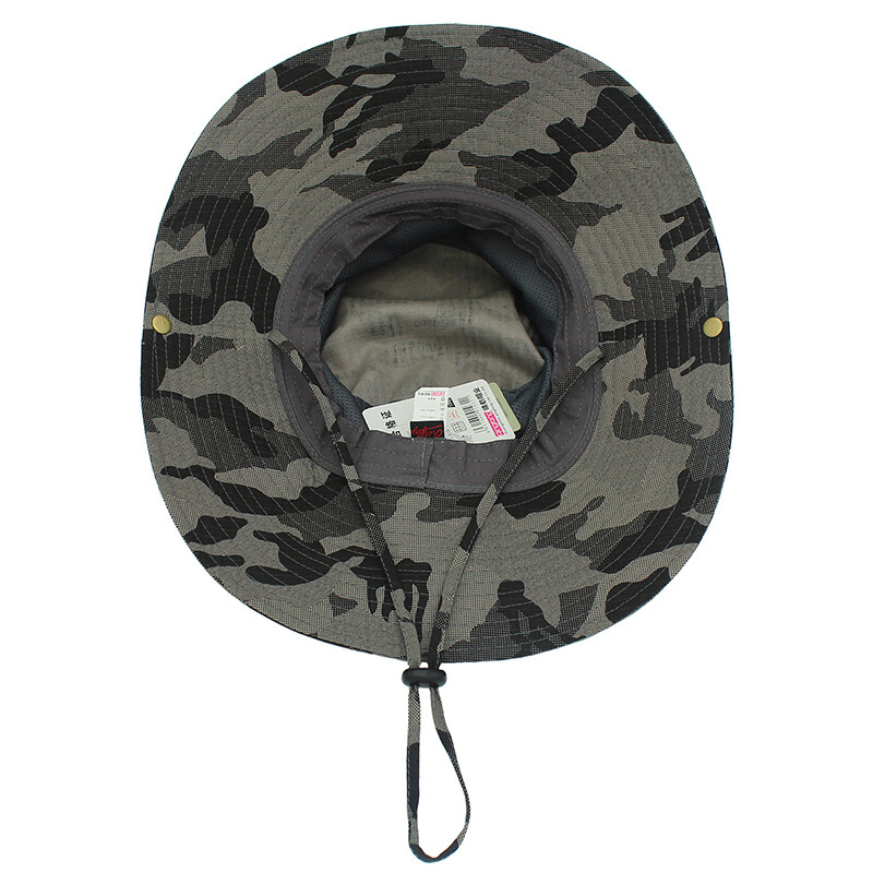 Tactical Camouflage Boonie Hat Army Military Hunting Outdoor Sun Cap Headwear