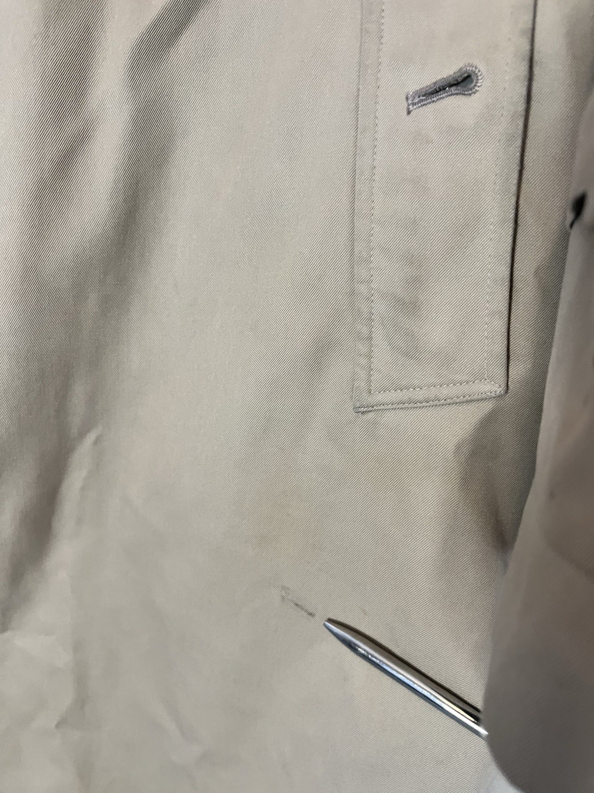 Vintage Burberrys Trench Coat With Wool Liner – Men’s 48R