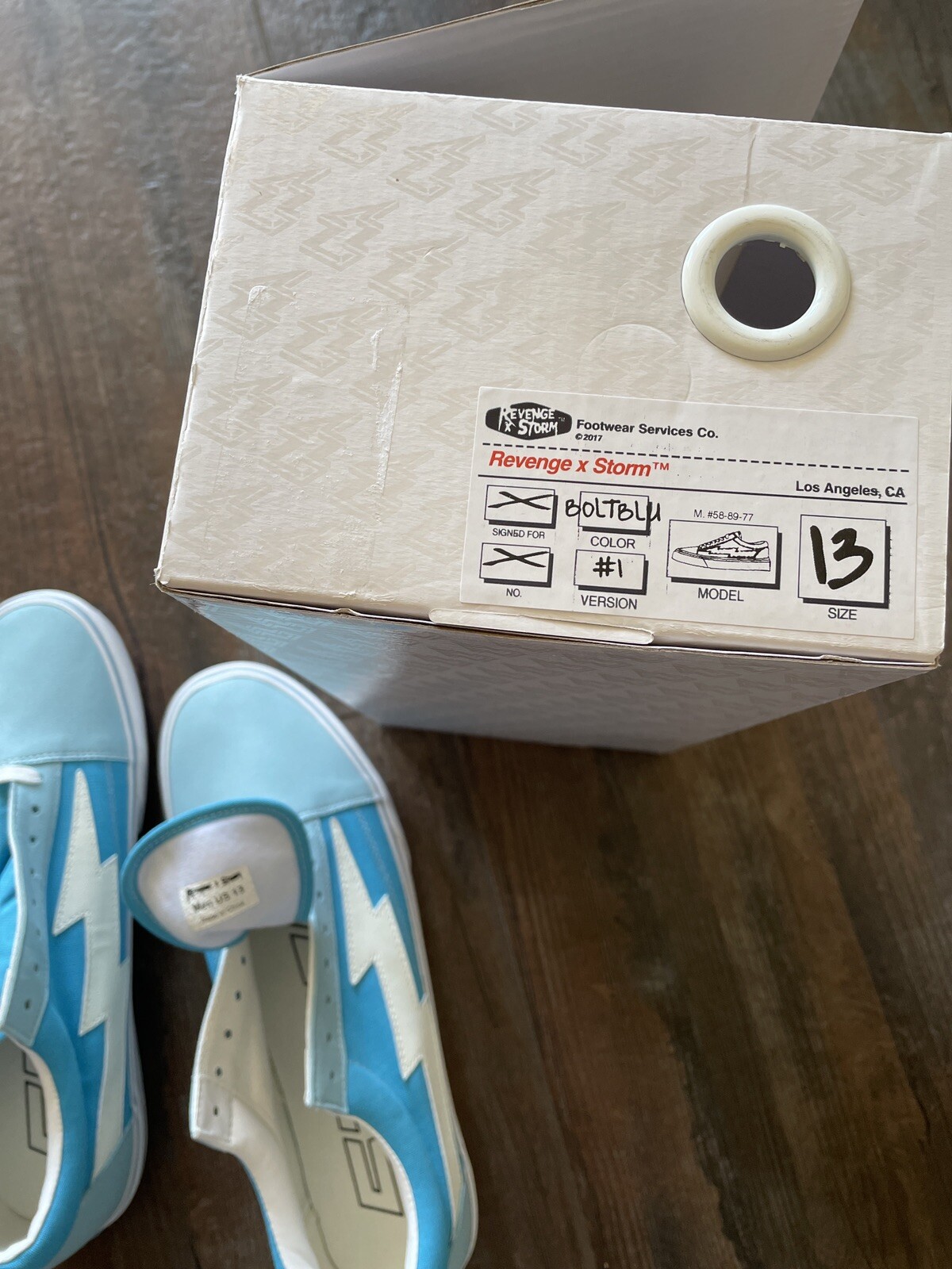 Revenge x Storm “LA Blue” Multiple Sizes Brand New 100% Authentic