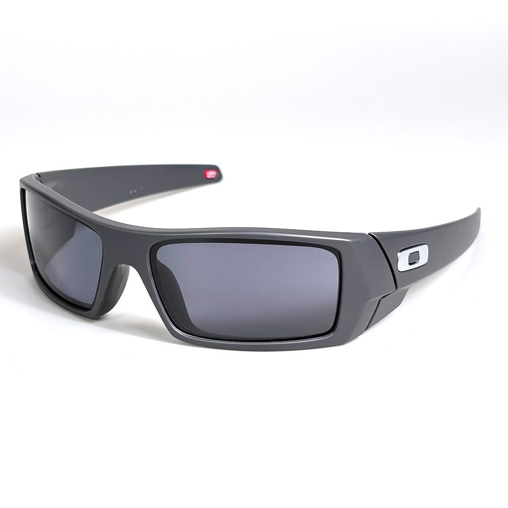 Oakley Gascan Sunglasses Prism Grey Matte Carbon High Bridge Fit EPCN