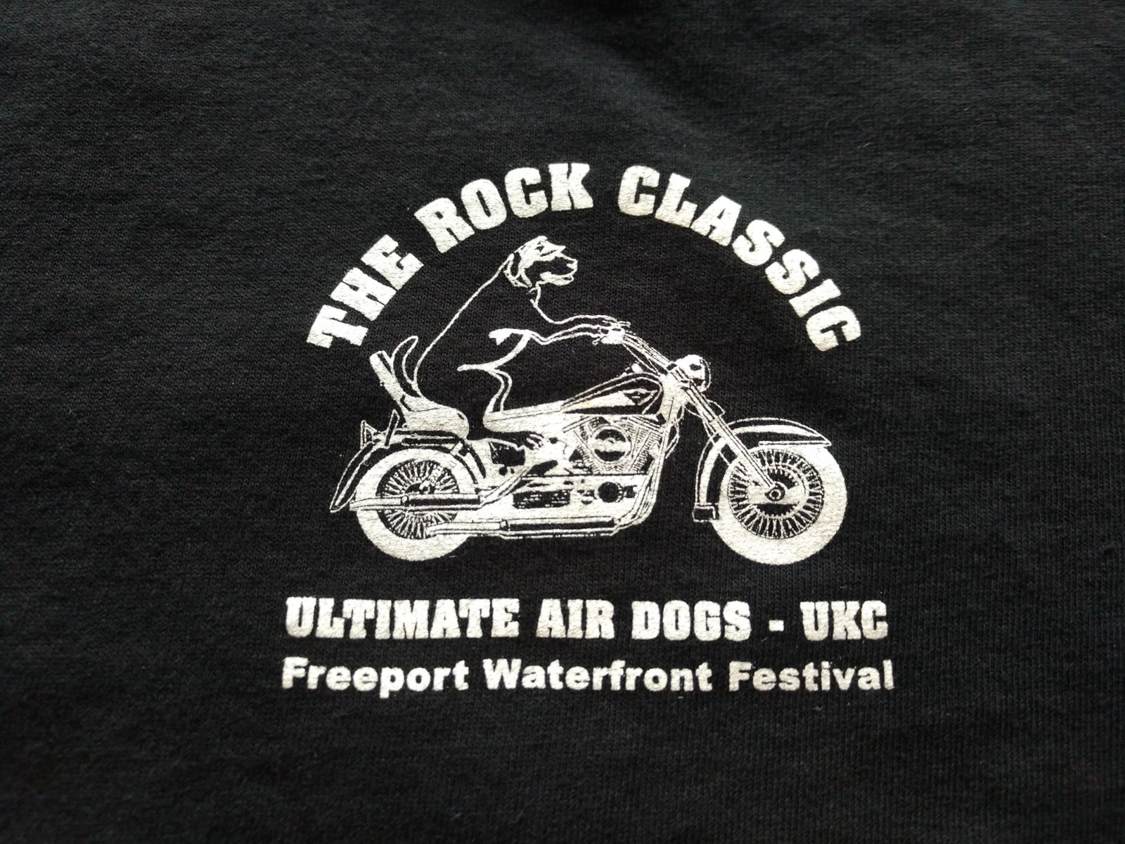 HARLEY DAVIDSON MOTORCYCLE NASSAU NY T-SHIRT ULTIMATE AIR DOGS SIZE 2XL ANVIL