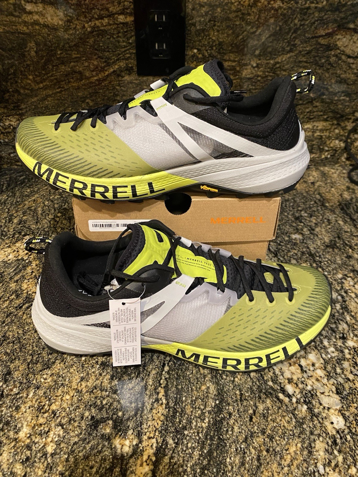 NEW Mens Merrell MTL MQM Trail Running Shoes, size 9