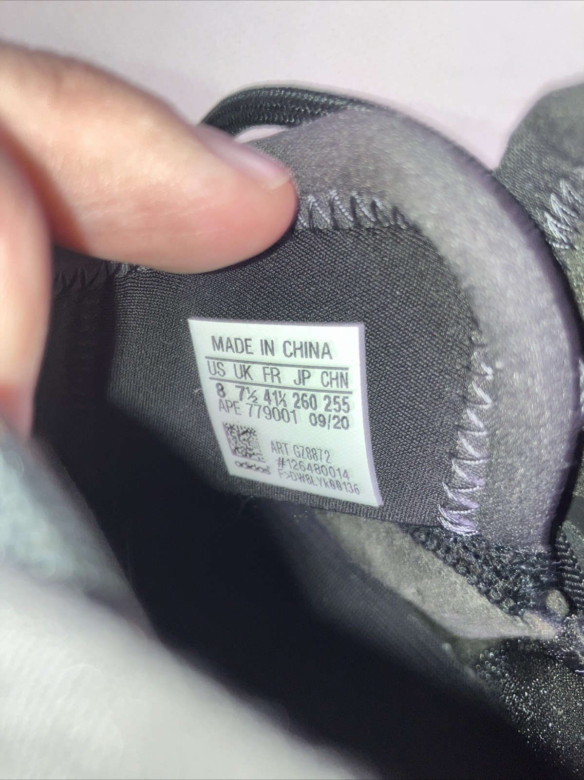 Adidas Yeezy Quantum Frozen Blue Size 8