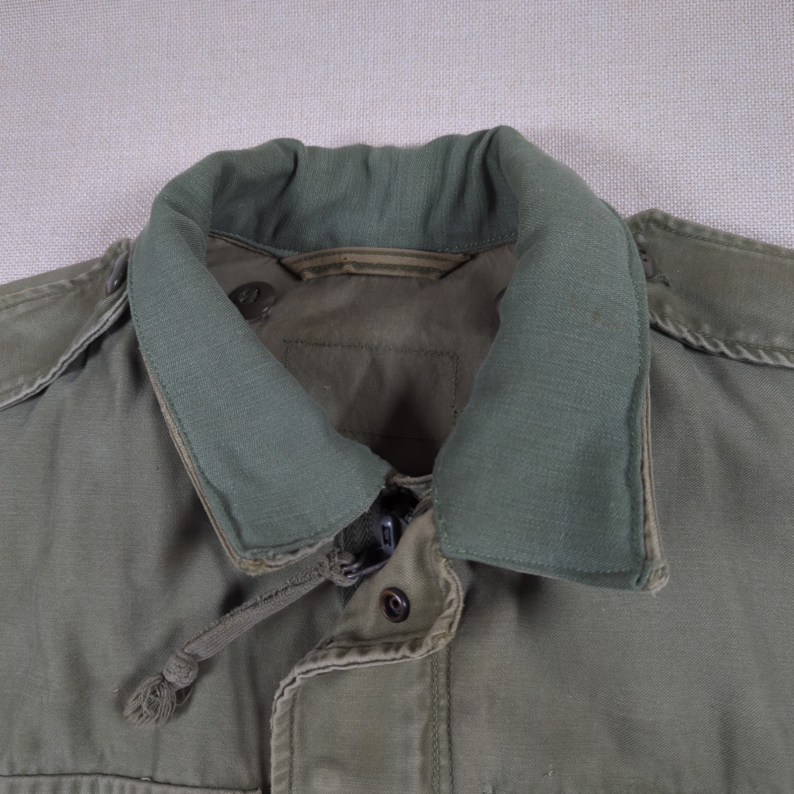 VTG 50s US Army M-51 Field Jacket Small OG-107 Green Distressed Korean War