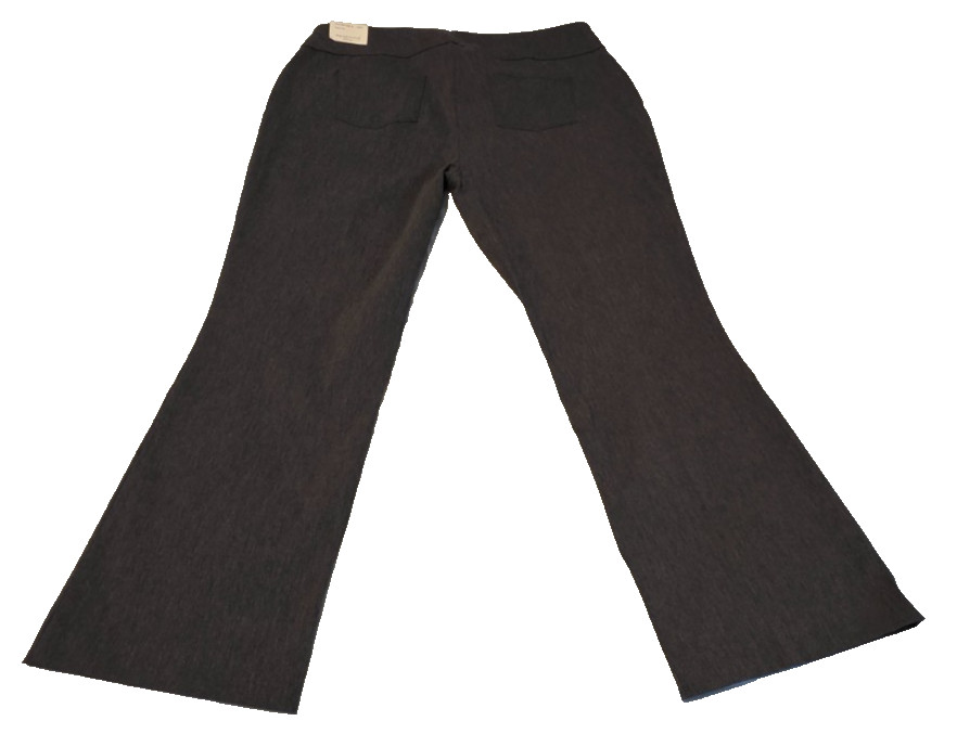 NWT Westbound Park Ave Fit Slim FX Gray Pull-On Pants Women’s 20W Short