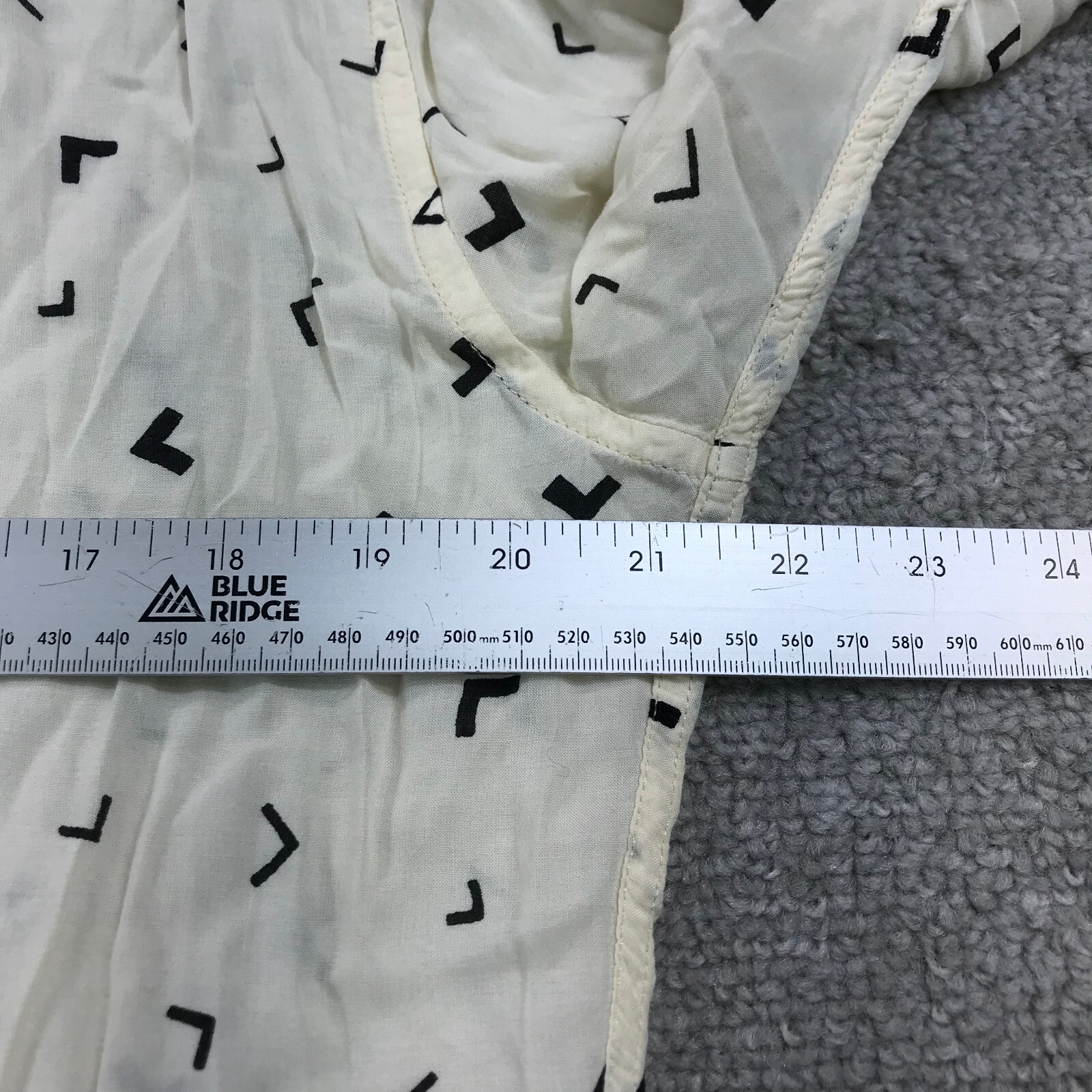 Allsaints Shirt Mens Medium Button Up Check Yellow Vee LS Black Casual Adult