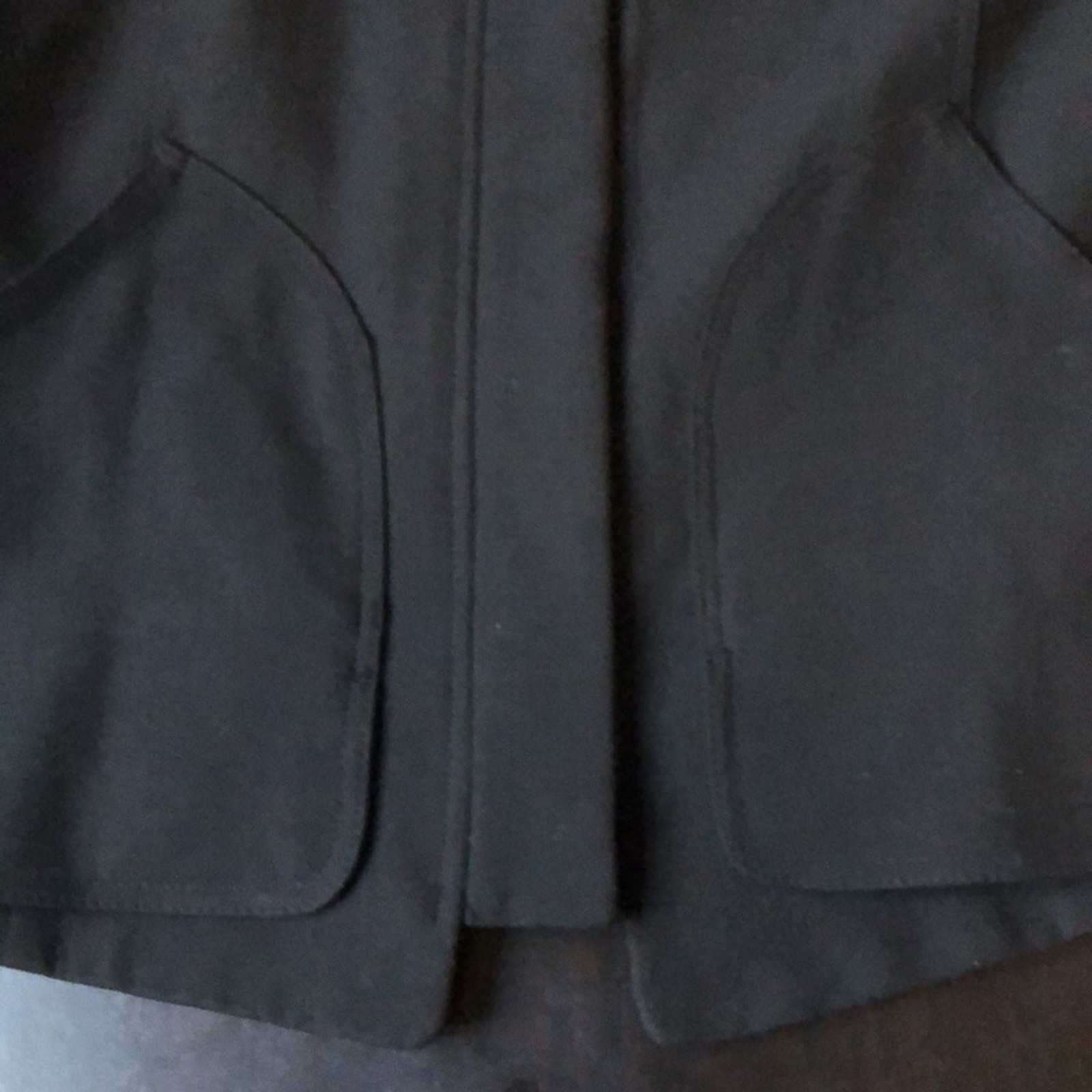 Ann Taylor lined jacket zip & button closure pockets button cuffs size 4