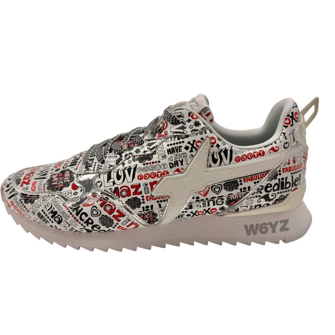 26 Year SS W6YZ x ALBERTO BONI Collaboration Sneakers White Limited Edition