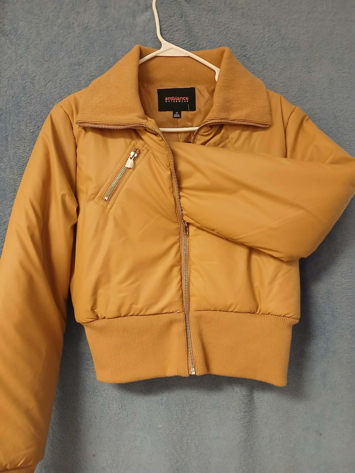 Ambiance Outerwear bomber jacket Beige Size M for T-nagers (Back To School)