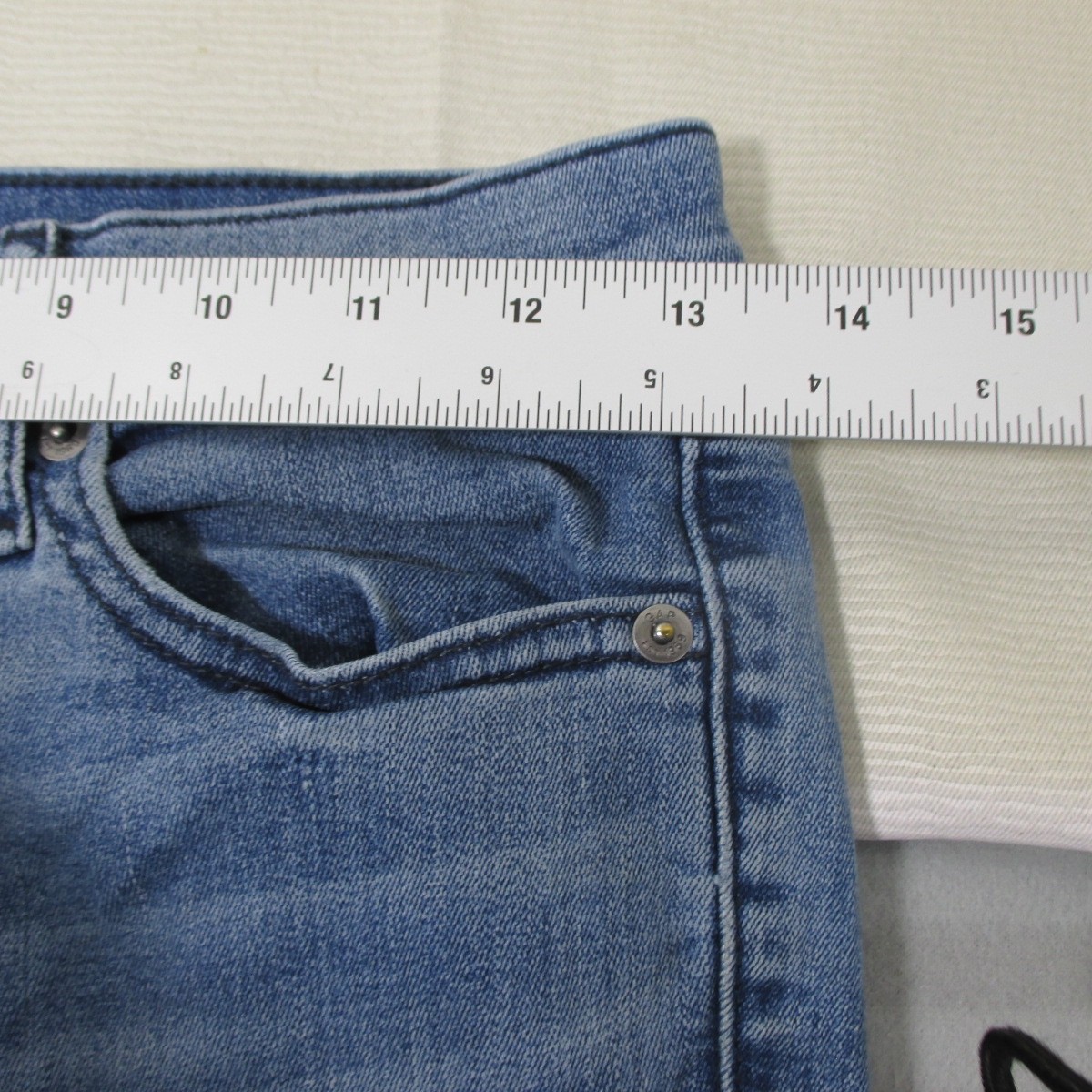 Gap 1969 Resolution True Skinny High Rise Jeans 26P Petite Stretch, Women