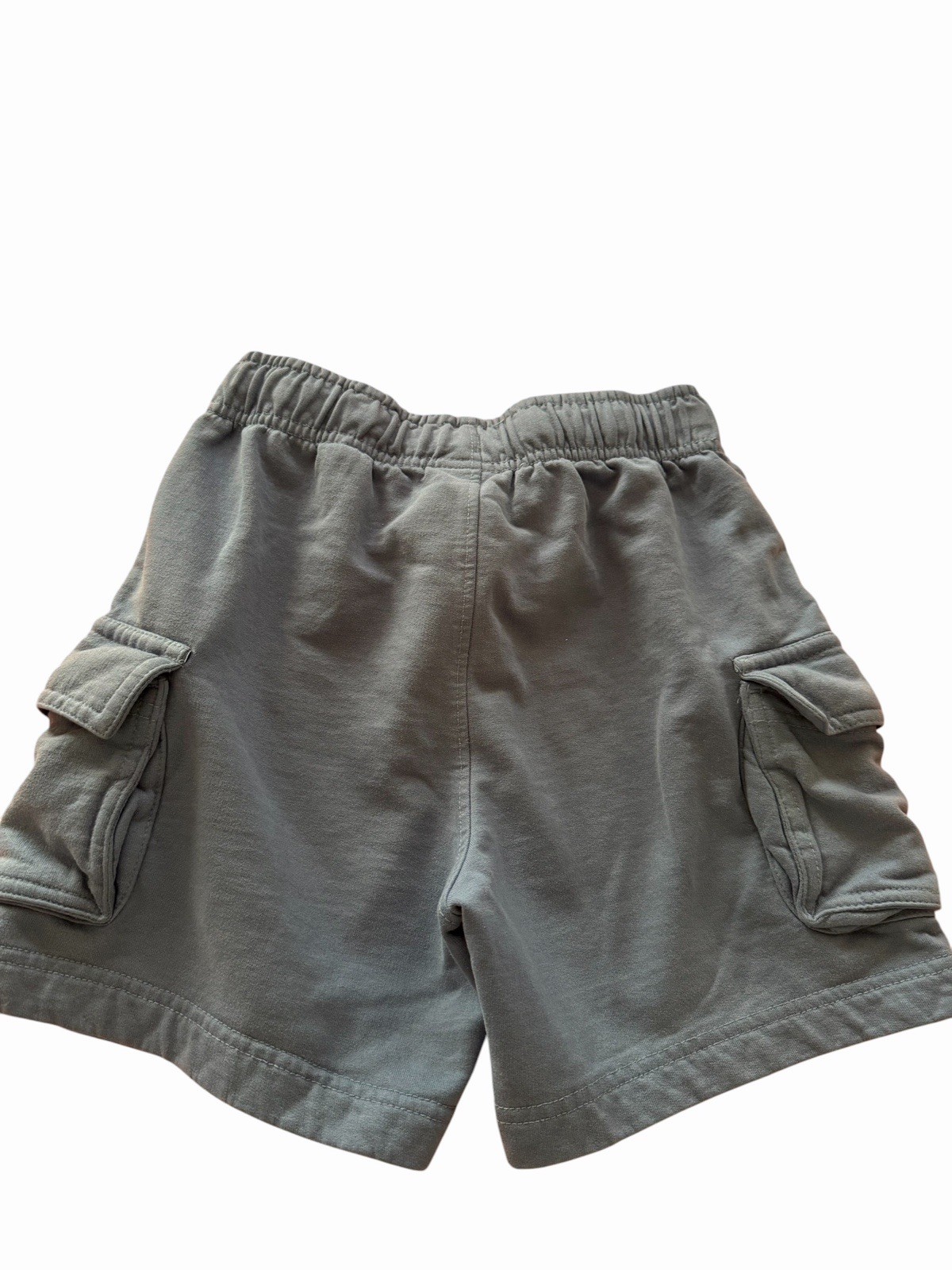 Tommy Bahama Boys Cargo Knit Shorts Medium 7/8 Blue Elastic Waist Drawstring