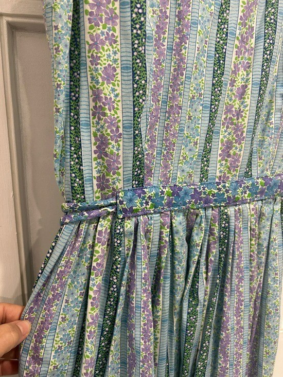 Vintage Serbin of Florida Muriel Ryan Fit & Flare Sleeveless Floral Dress