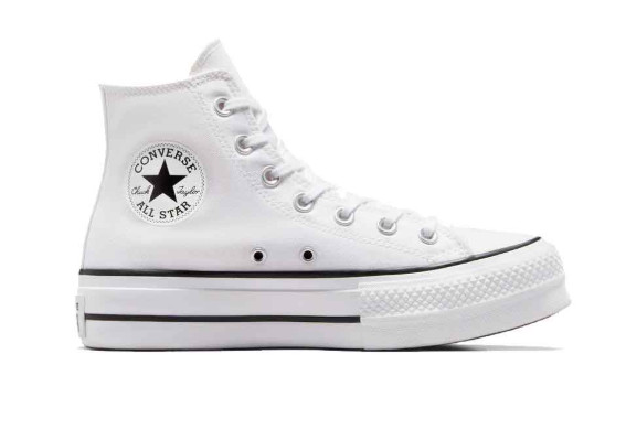 Converse CTAS Lift Hi White/Black/White