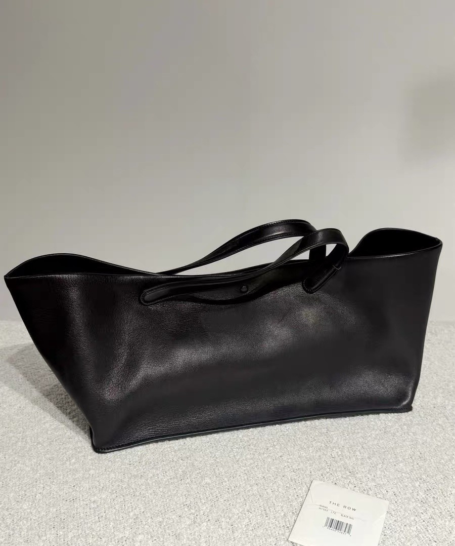 The Row Idaho In Smooth Leather In Black New With Tag