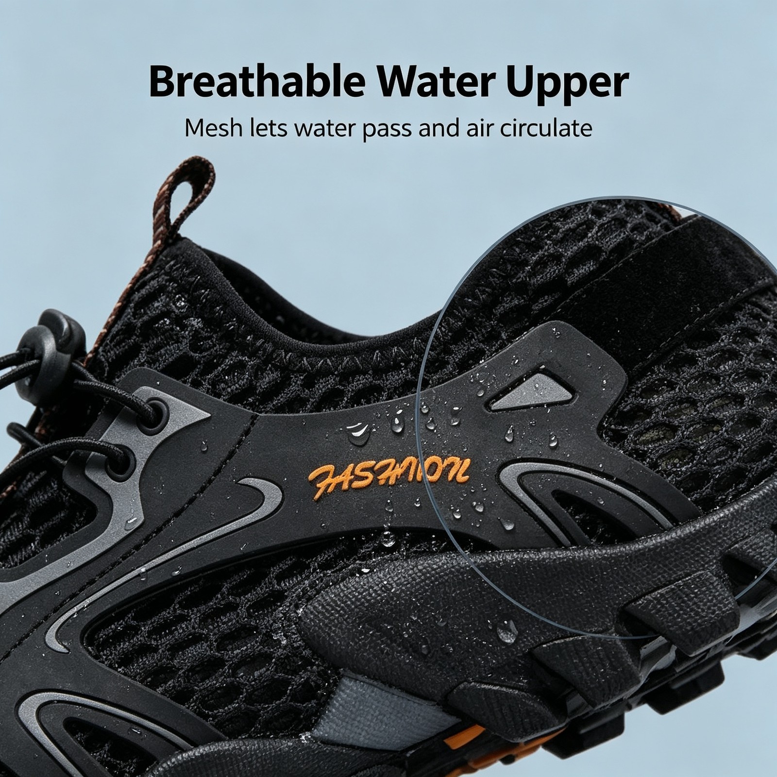 Outdoor Amphibious Casual Shoes Men Breathable Quick Dry Hiking Water Footwear