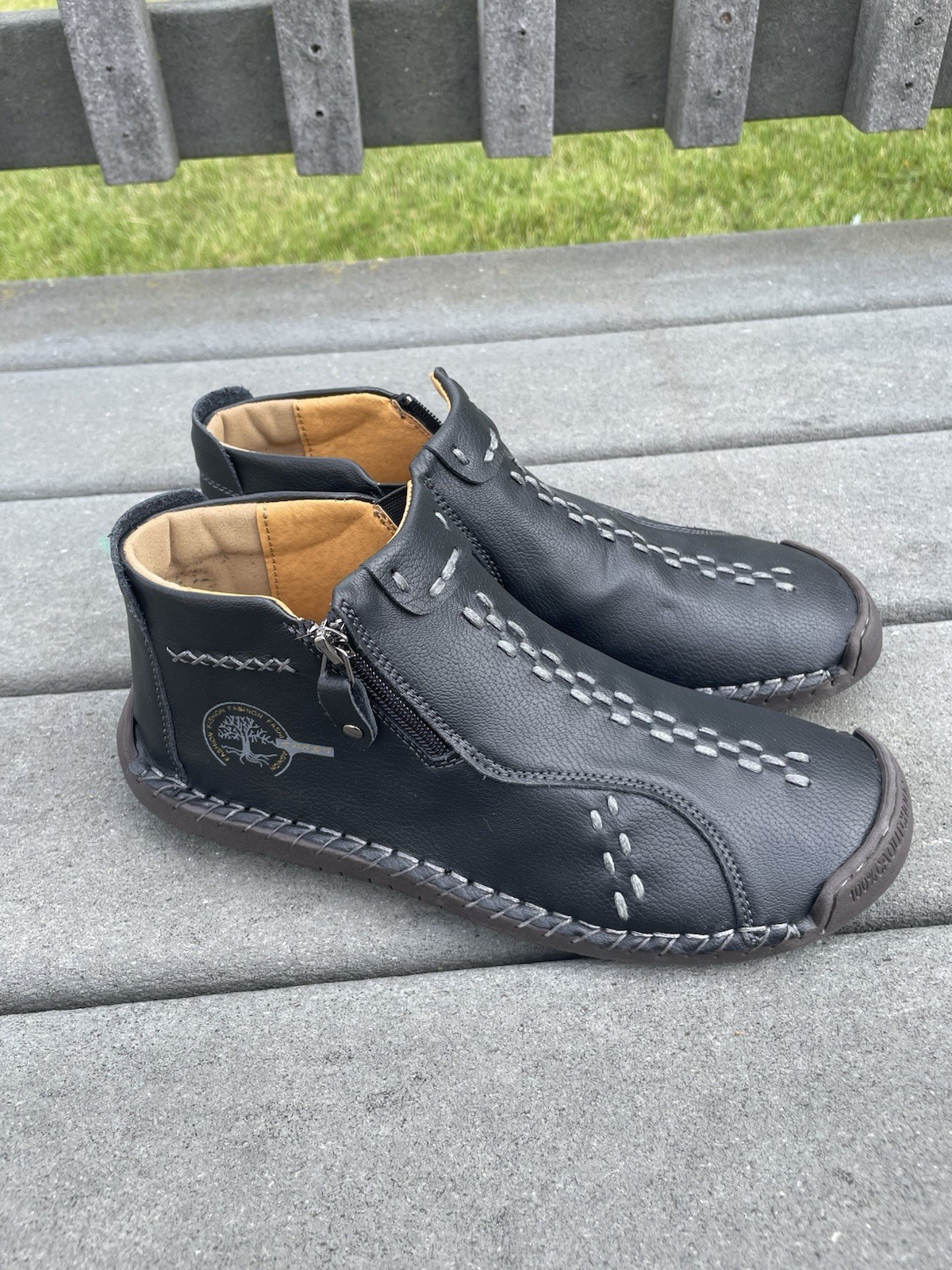 TENVEBLE NATURALLY Boots Black Us Size Mens 8.5 Womens 10
