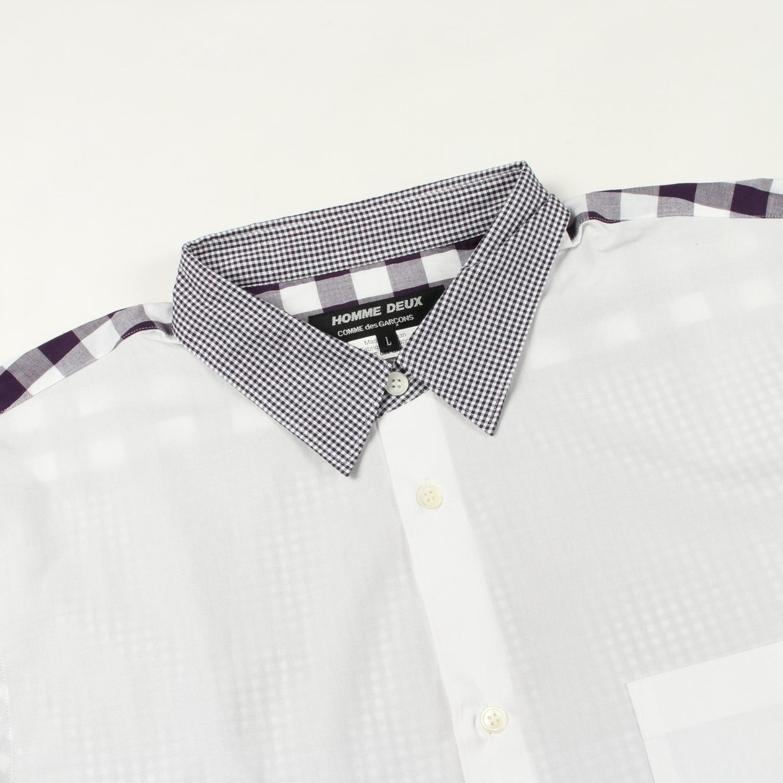 COMME des GARCONS HOMME DEUX Cotton Long Sleeve Top – DUTY FREE