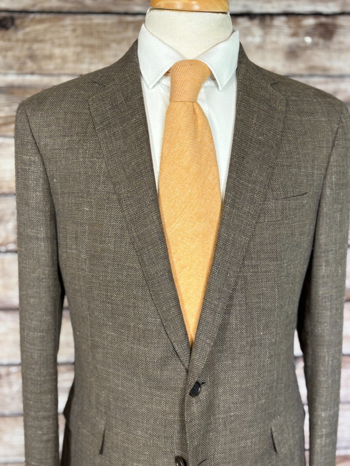 Ralph Lauren Purple Label Linen Wool Nigel Blazer Size 40 L