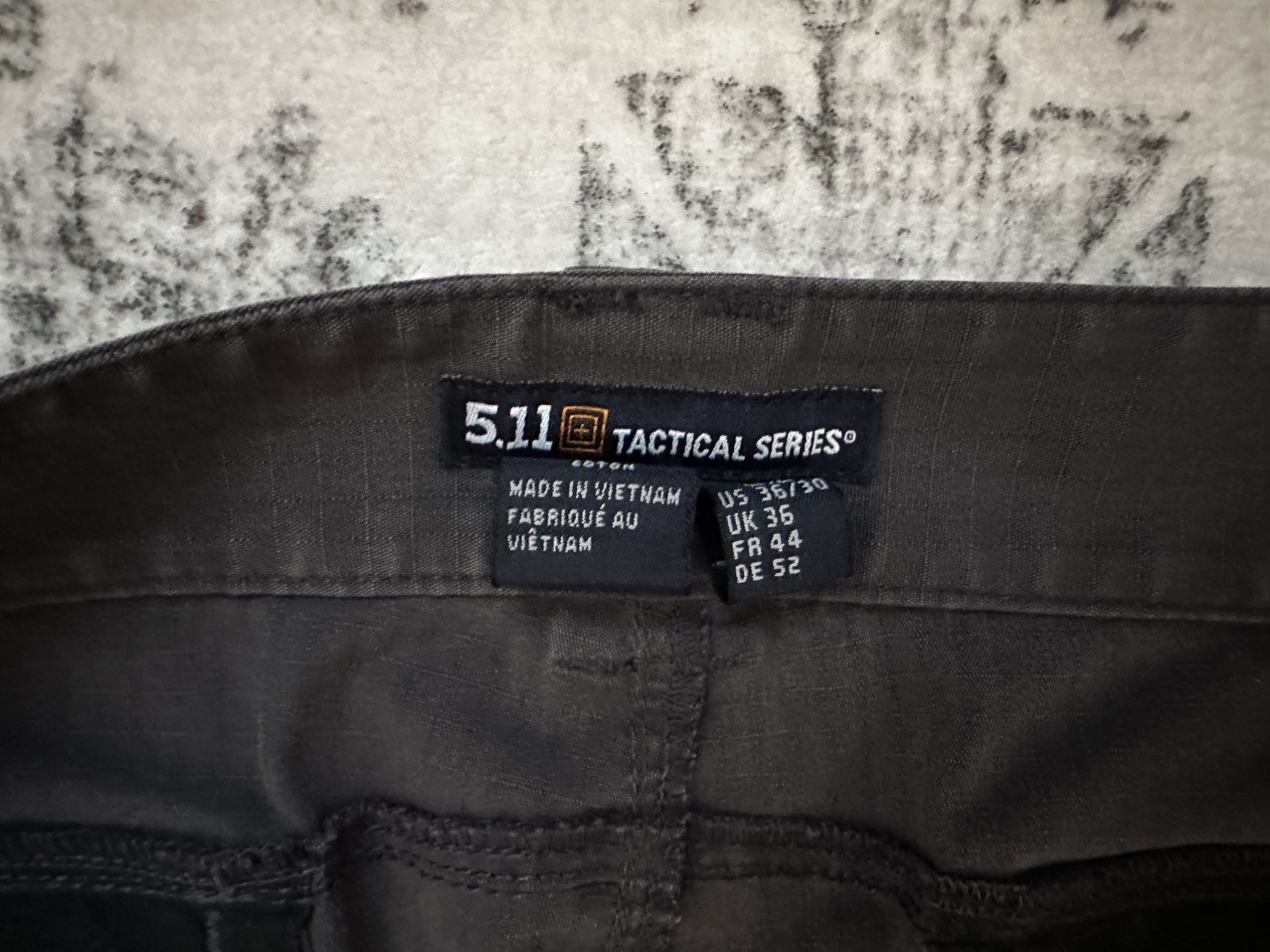 5.11 Stryke® Men’s Regular Fit Cargo Pant – Charcoal – 36×30