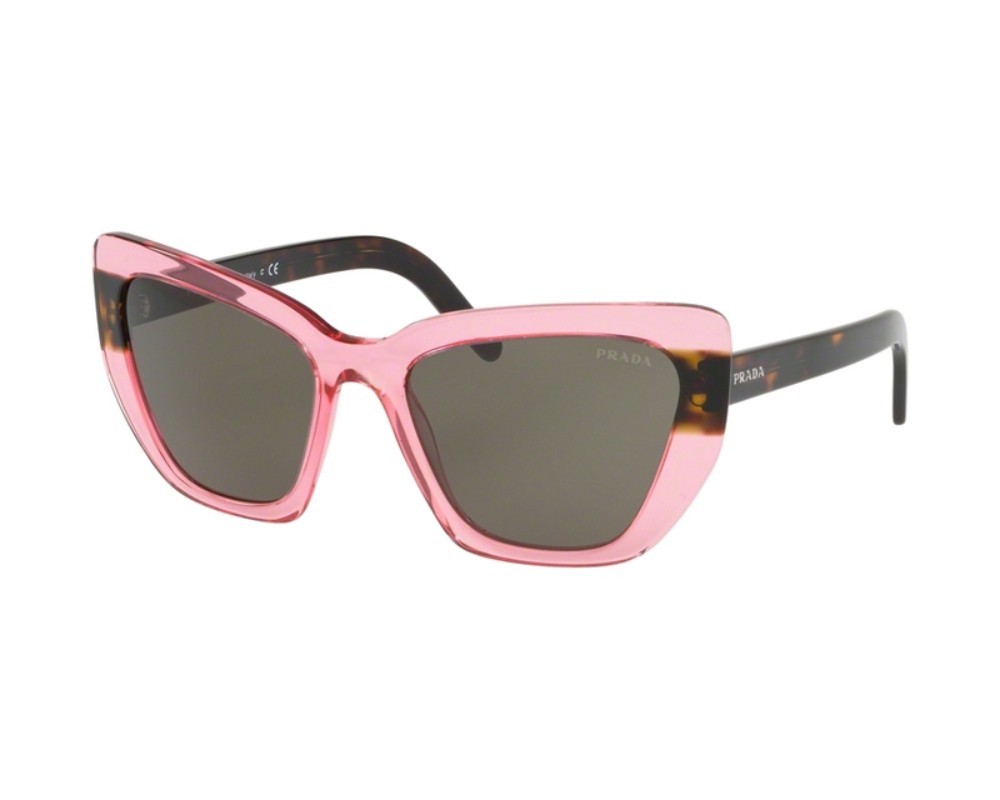 $410 Prada – Prada PR 08VS Sunglasses – Pink/Havana w/ Brown – Prada Collection