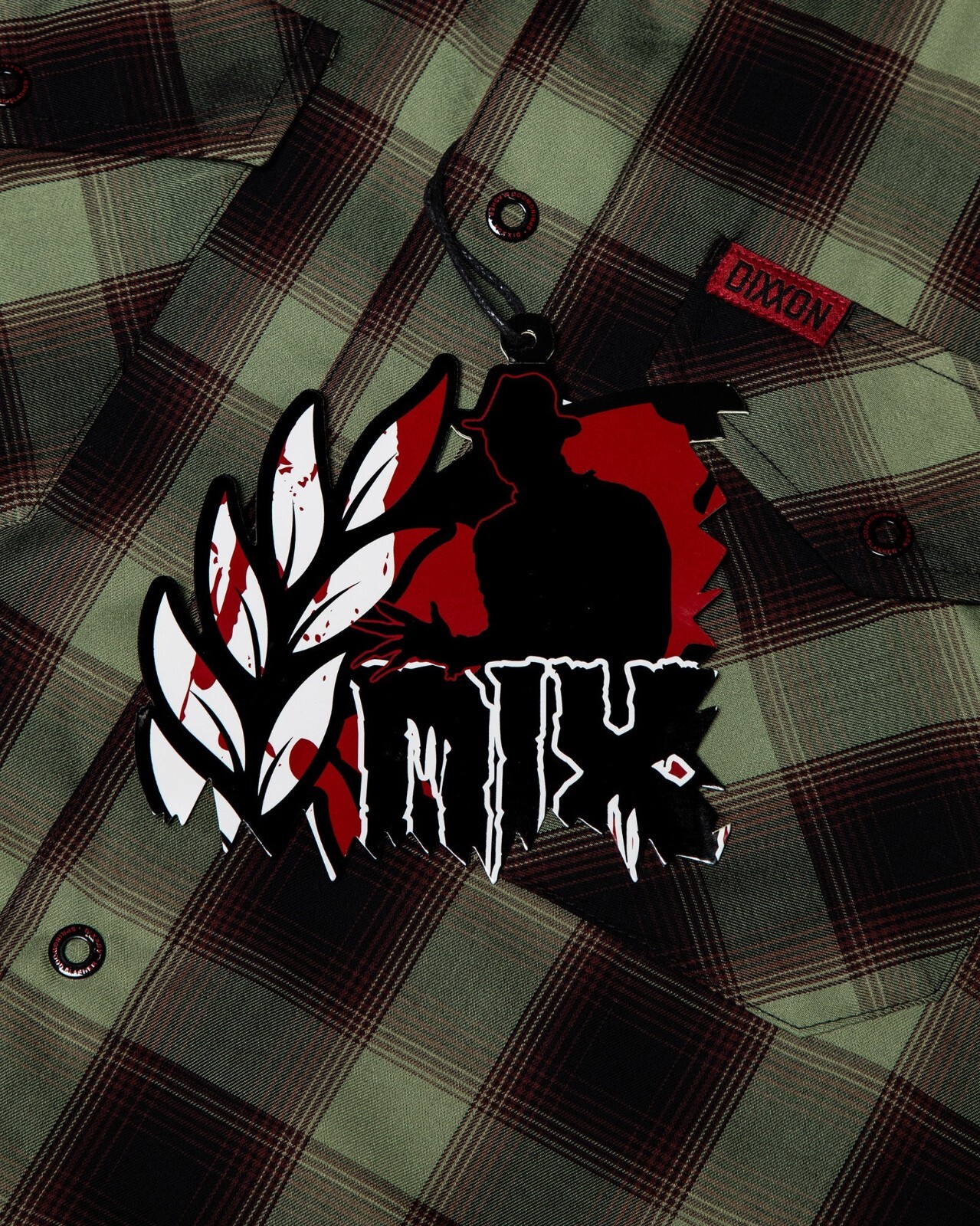DIXXON Flannel The Springwood Slasher Men’s XL Bamboo Shirt Horror Series