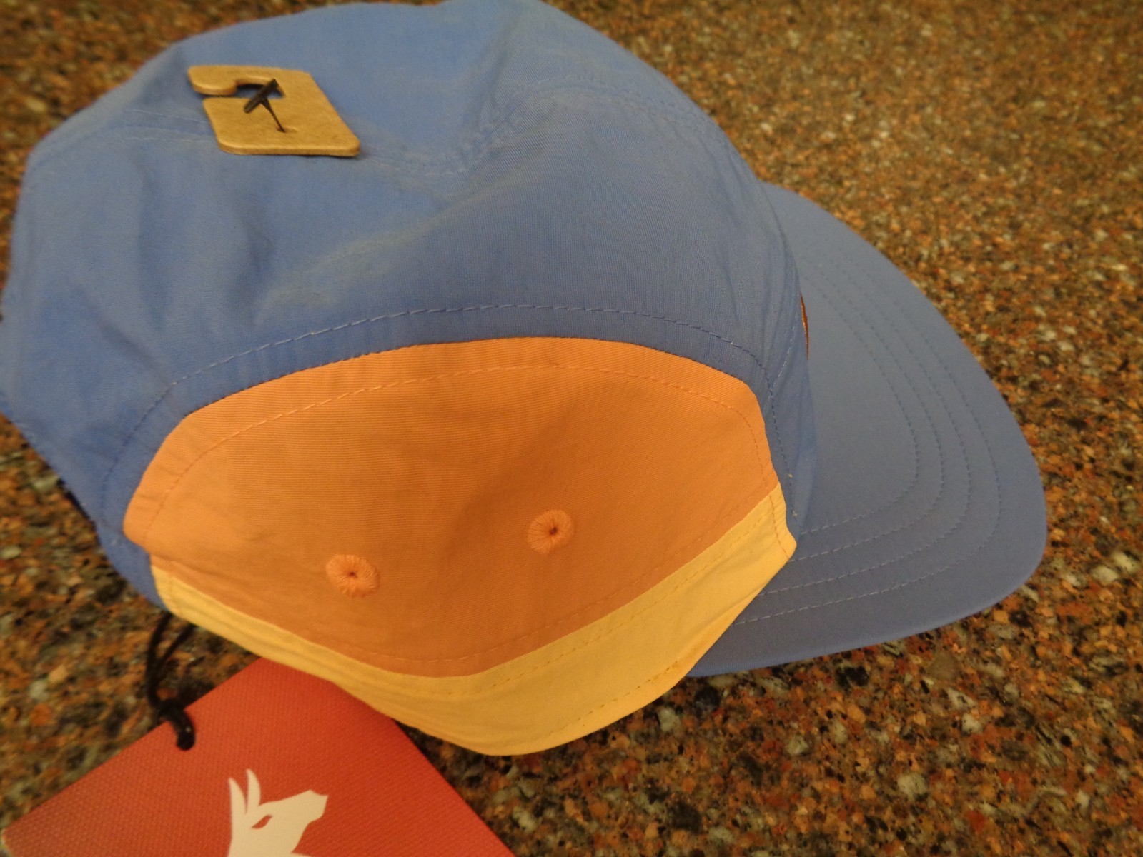 Cotopaxi Zen Garden Tech 5-Panel Hat Azure One Size Adjustable Unisex NWT
