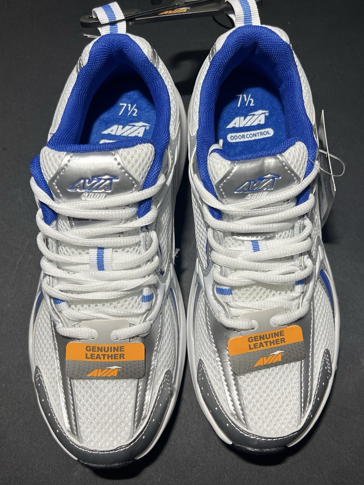 AVIA Women’s Size 7.5 Performance 5000 Athletic Sneakers Shoes Mesh • Blue