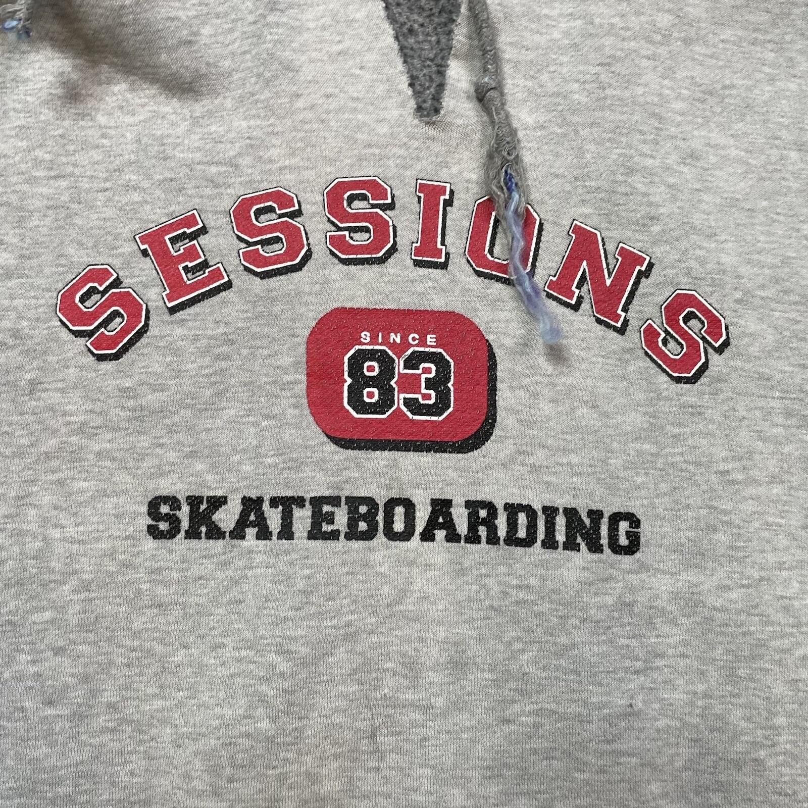 Sessions Sweater XL 00s Y2k Skateboarding Skating Skater Skate Streetwear Hoodie