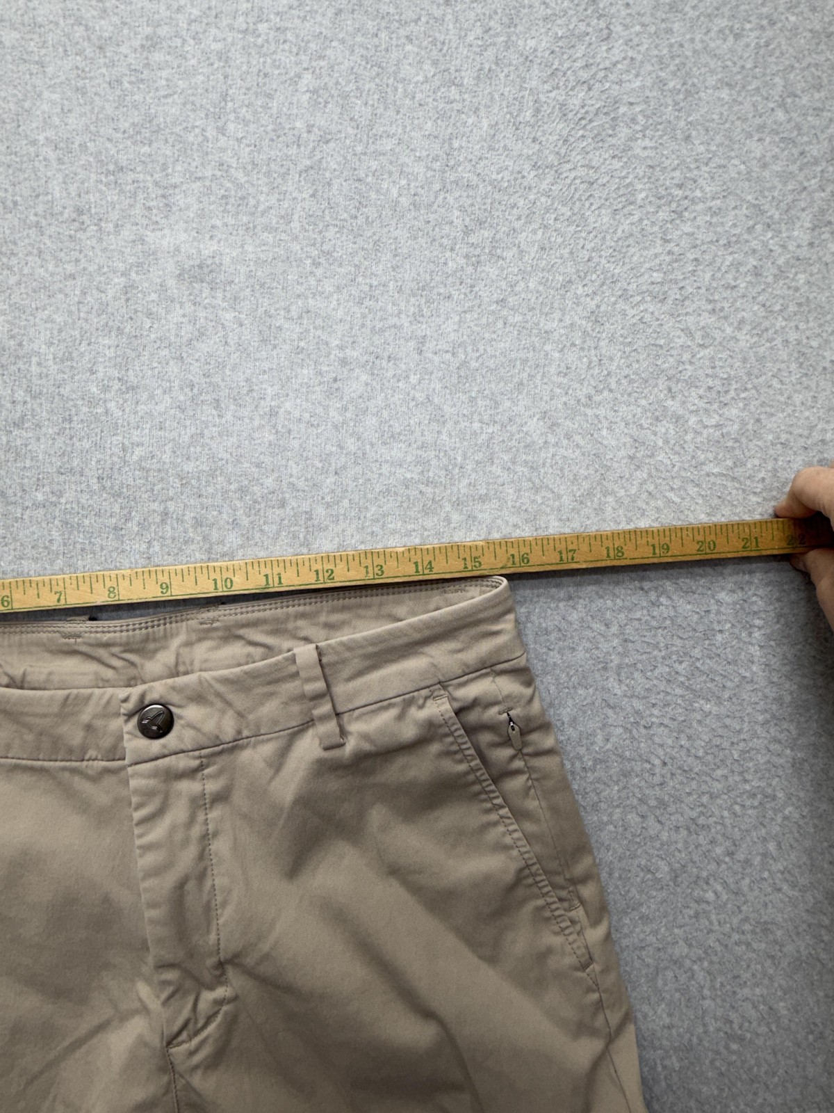 Birddogs Pants Mens 32×32 Beige Stretch Chino Straight Leg Casual Everyday