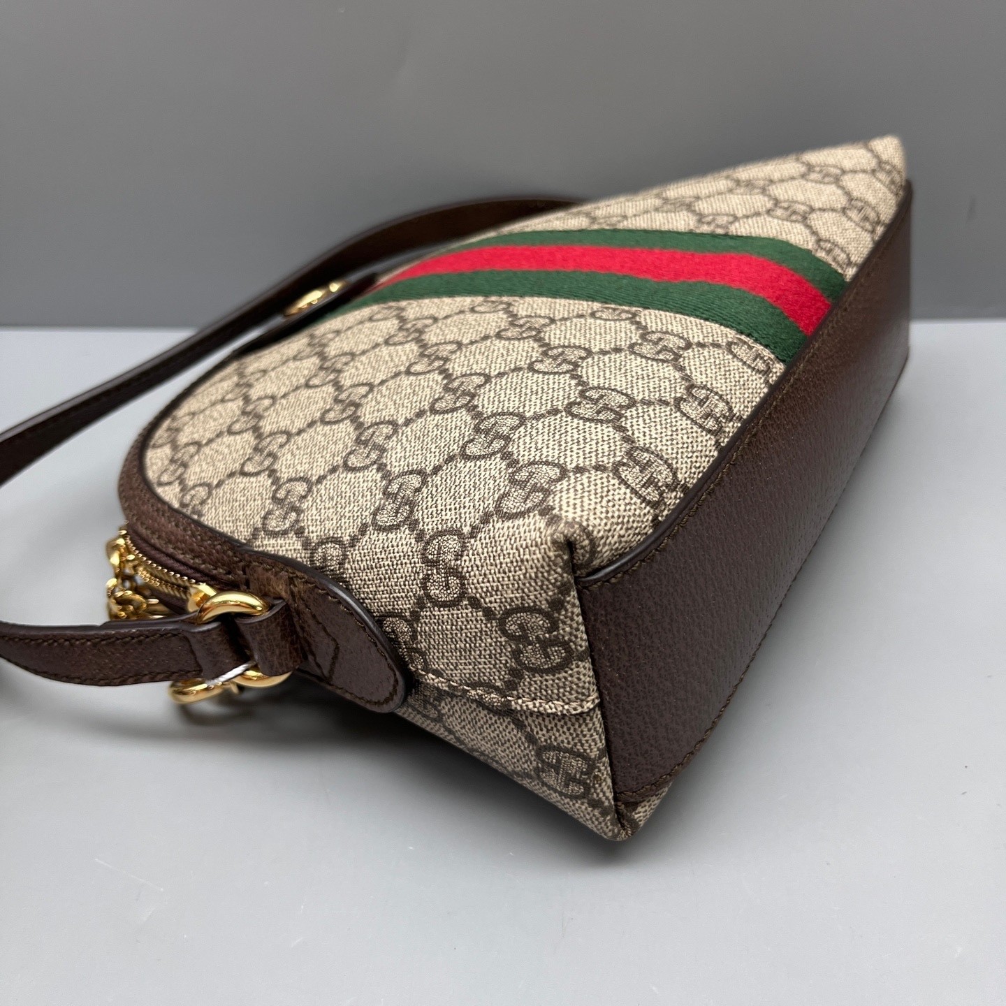 Gucci Pre-Owned Authentic Ophidia Collection Crossbody Bag Monogram Shell