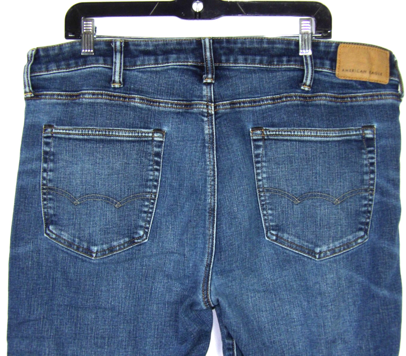 American Eagle Air FLEX+ Stretch Original Straight Leg Denim Jeans Men’s 38 X 32