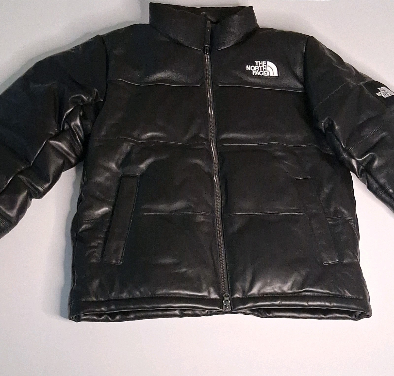 The North Face Eco Leather Nuptse Jacket Limited Edition #327/400 M Leather Pack