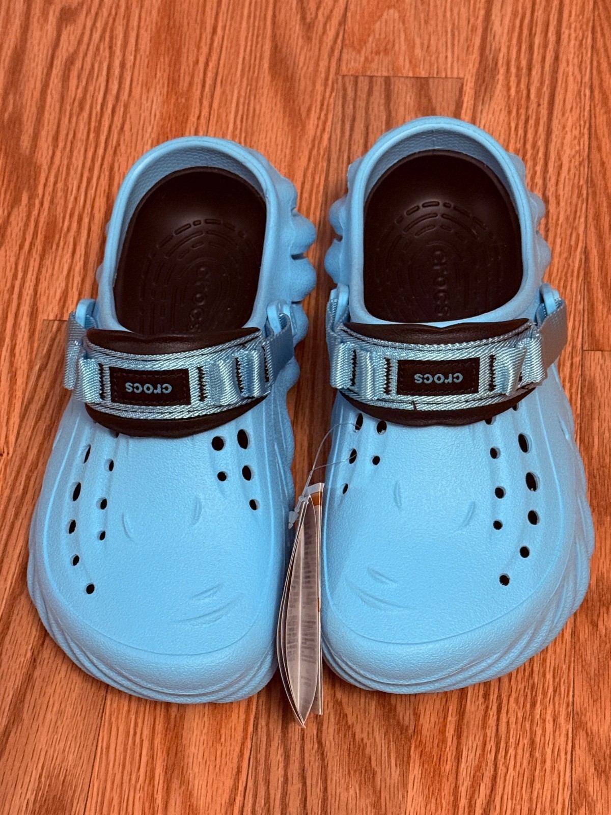 Crocs Echo Arctic Blue Adults Classic Clog W8 M 6 W9 M7 NWT