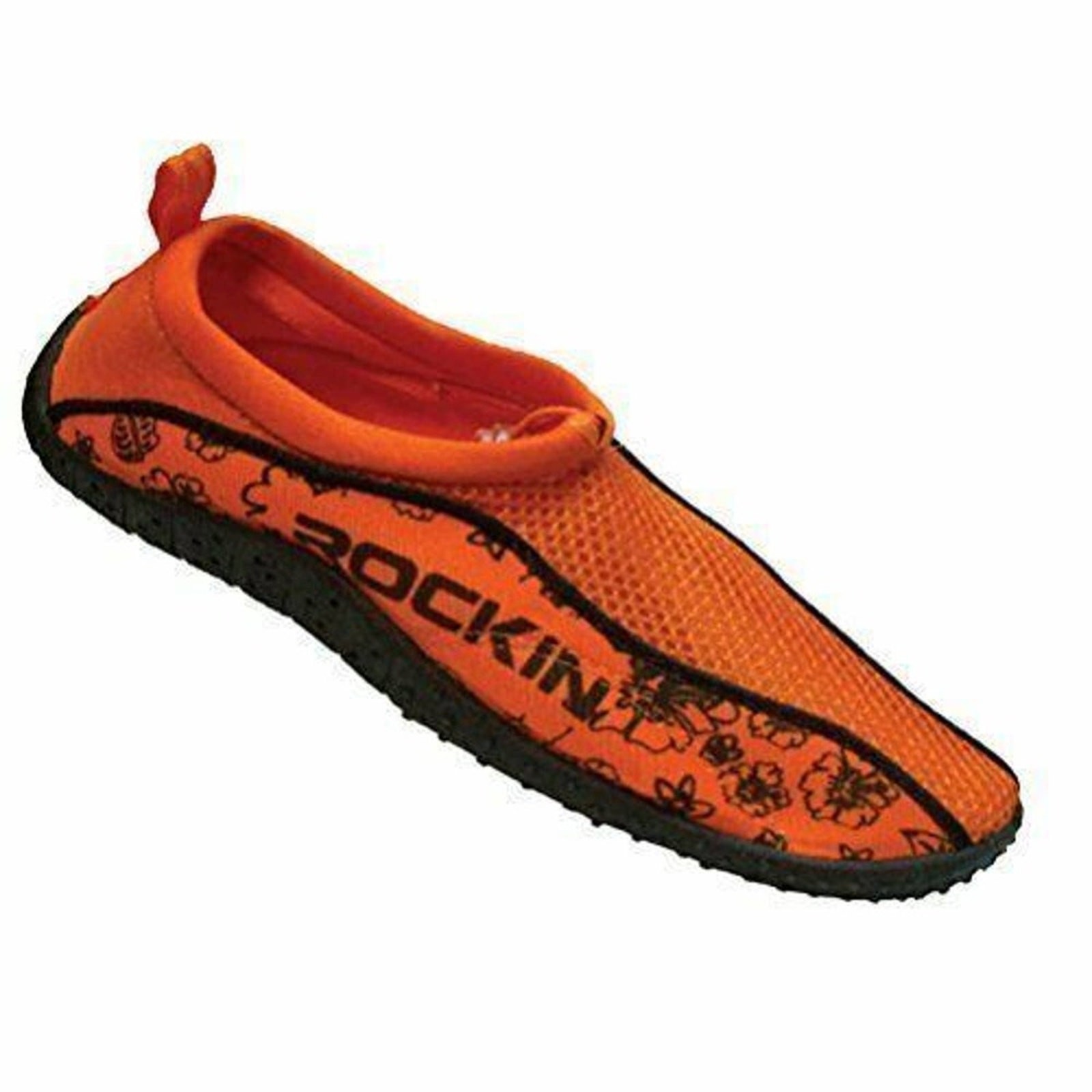 Women’s Water Shoes Aqua Socks Orange Size 6 B(M) US Rockin Footwear New
