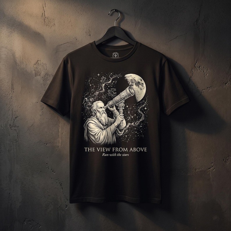 Stoic Philosophy Tee, The View From Above Shirt, Astronomy T-Shirt