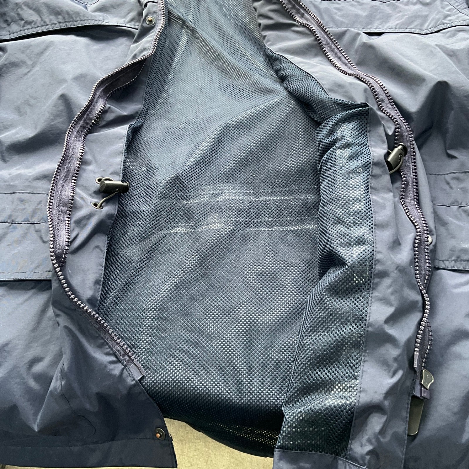 Regatta Mens Outdoor Jacket Navy Zip Up Waterproof Large 42” Isotex 5000
