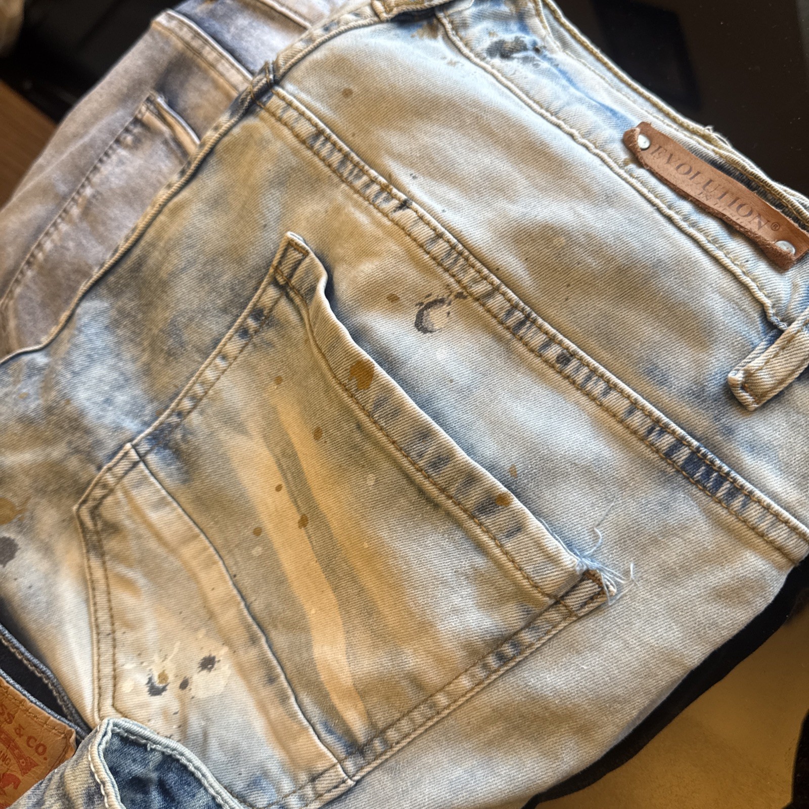 Vintage Pants Lot / Levi’s / Carpenter Denim Jeans Men’s Lot Of 10 sz 34