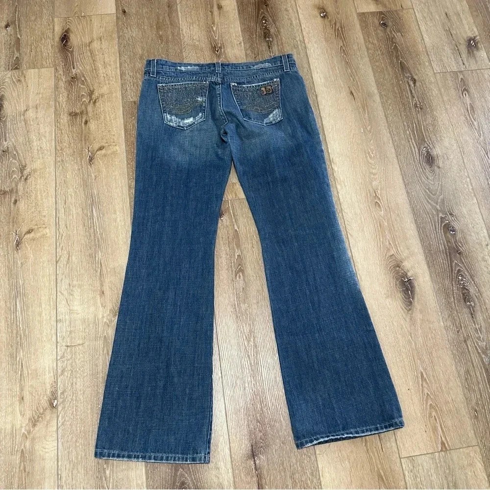 Joe’s Jeans Vintage Series 1971 Women’s Medium Wash Distressed Jeans Sz 29 GUC