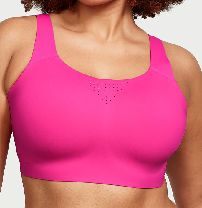 Victoria’s Secret Featherweight Max Sports Bra + Leggings Forever Pink 38DD XL