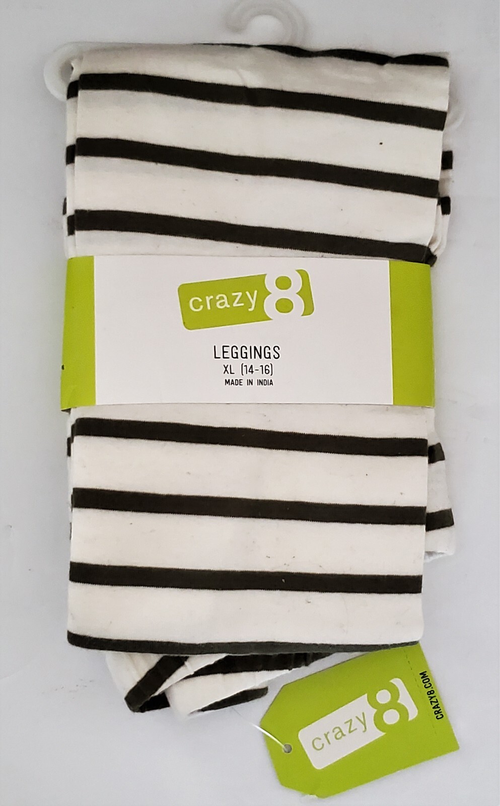 Crazy 8 Leggings Girls Size XL (14/16) 95% Cotton/ 5% Spandex NEW WITH TAGS