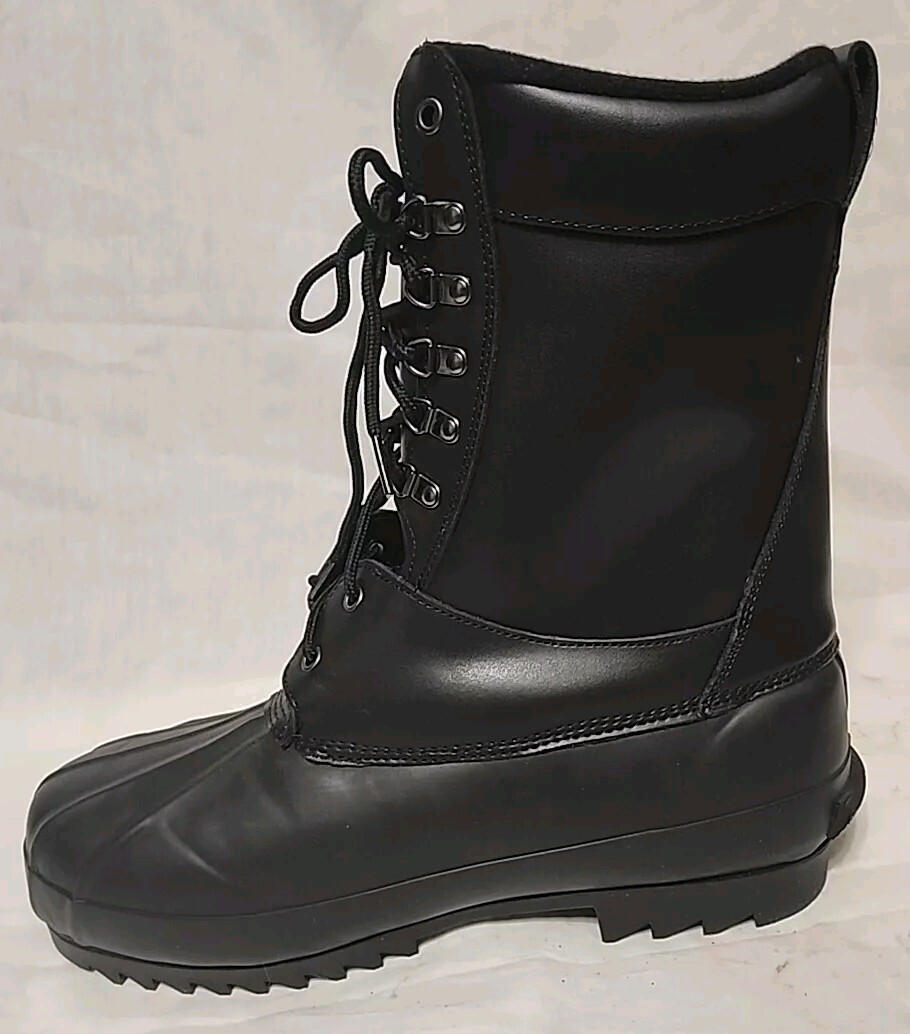 MIL-TEC BY STURM MEN’S US 12 THINSULATE SNOW BOOTS BLACK