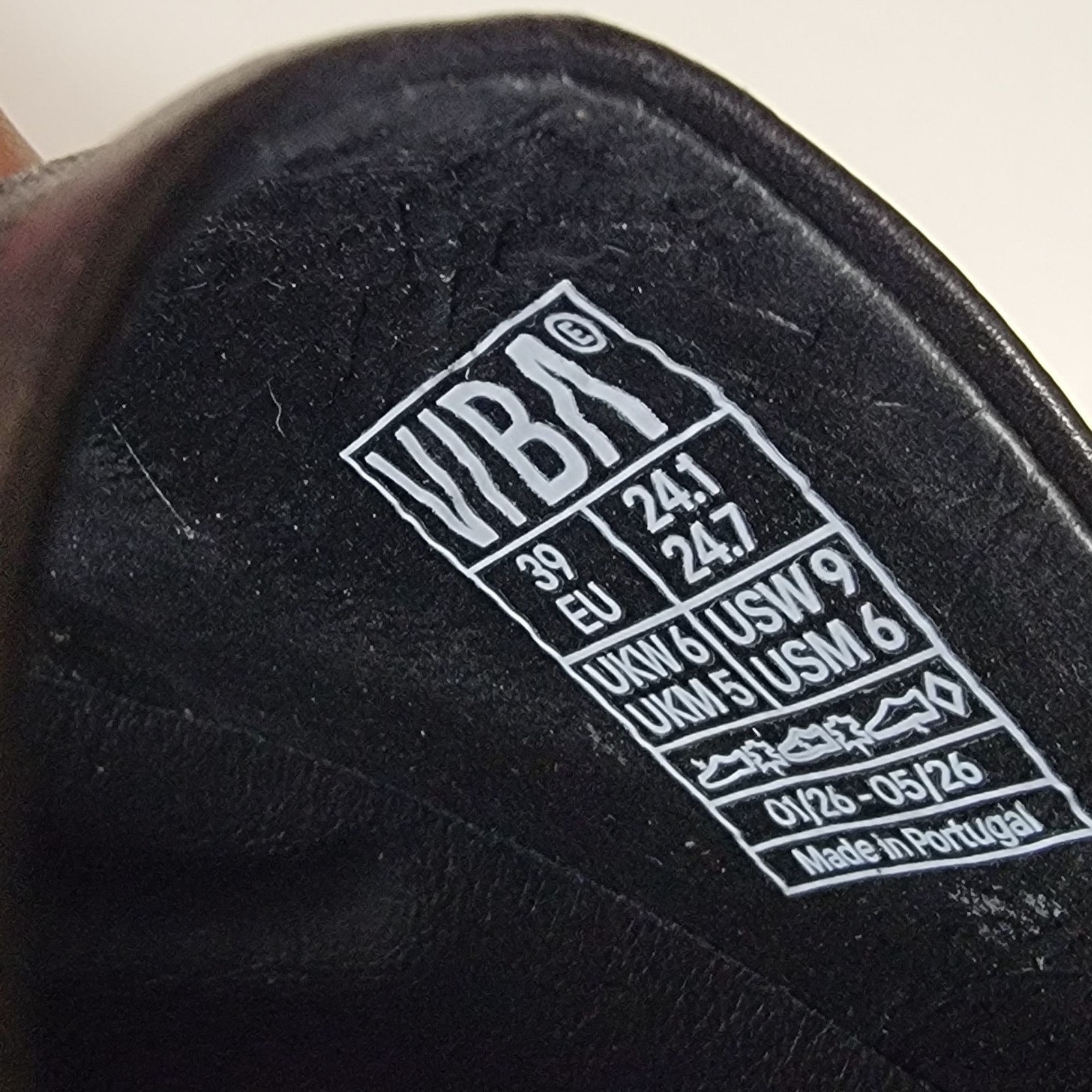 VIBA Saint Tropez Leather Sandals Dad 90s Boho Chic Minimalist Womens 39 New