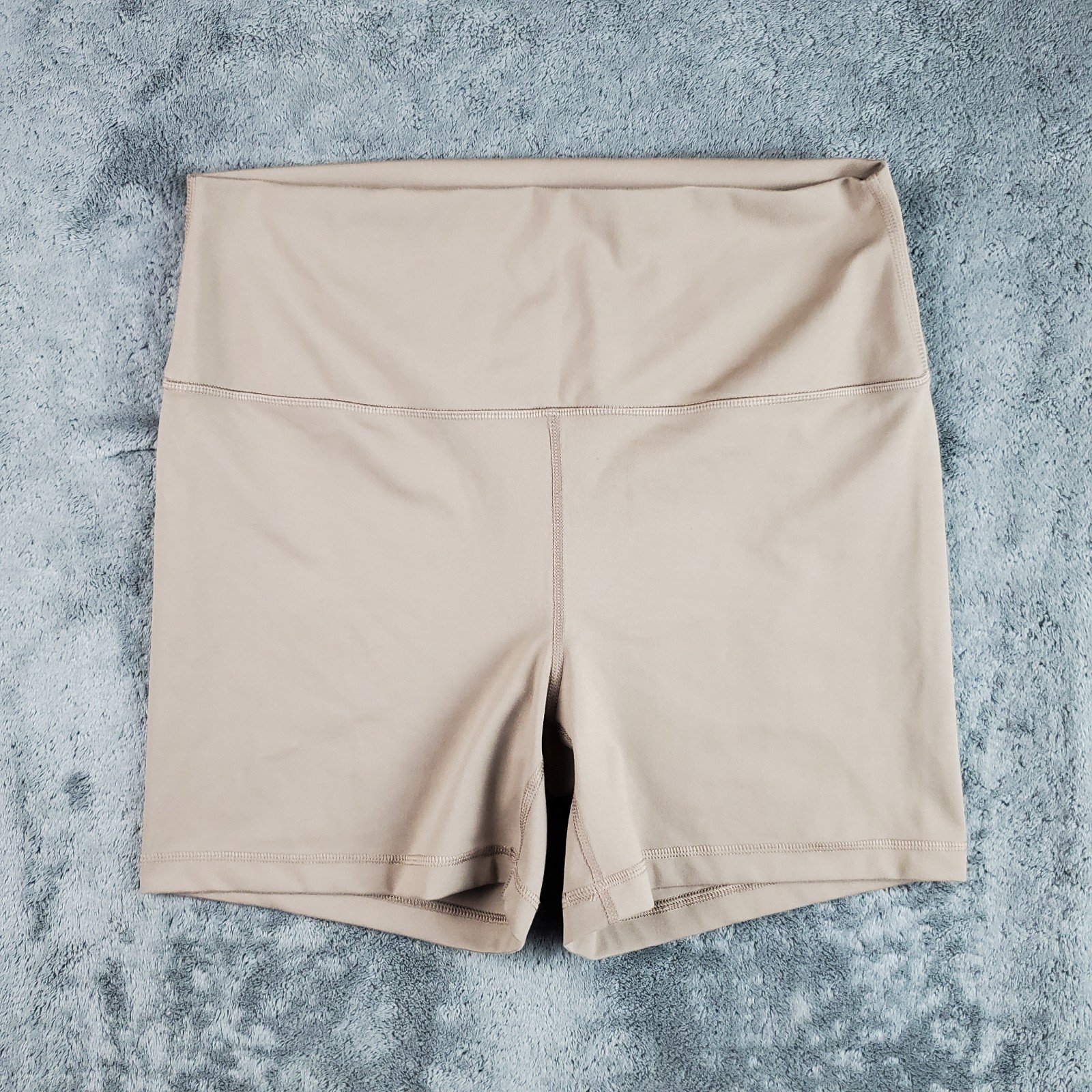 Yogalicious Shorts Womens 2XL Brown Lux Everyday 5″ Short Biker Active Yoga Gym