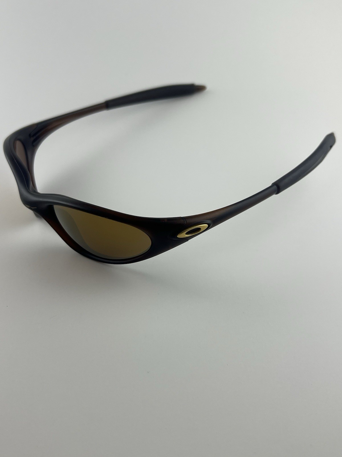 Oakley Minute 1.0 Matte Rootbeer Frame Gold Iridium Lens 04-087 XX RARE