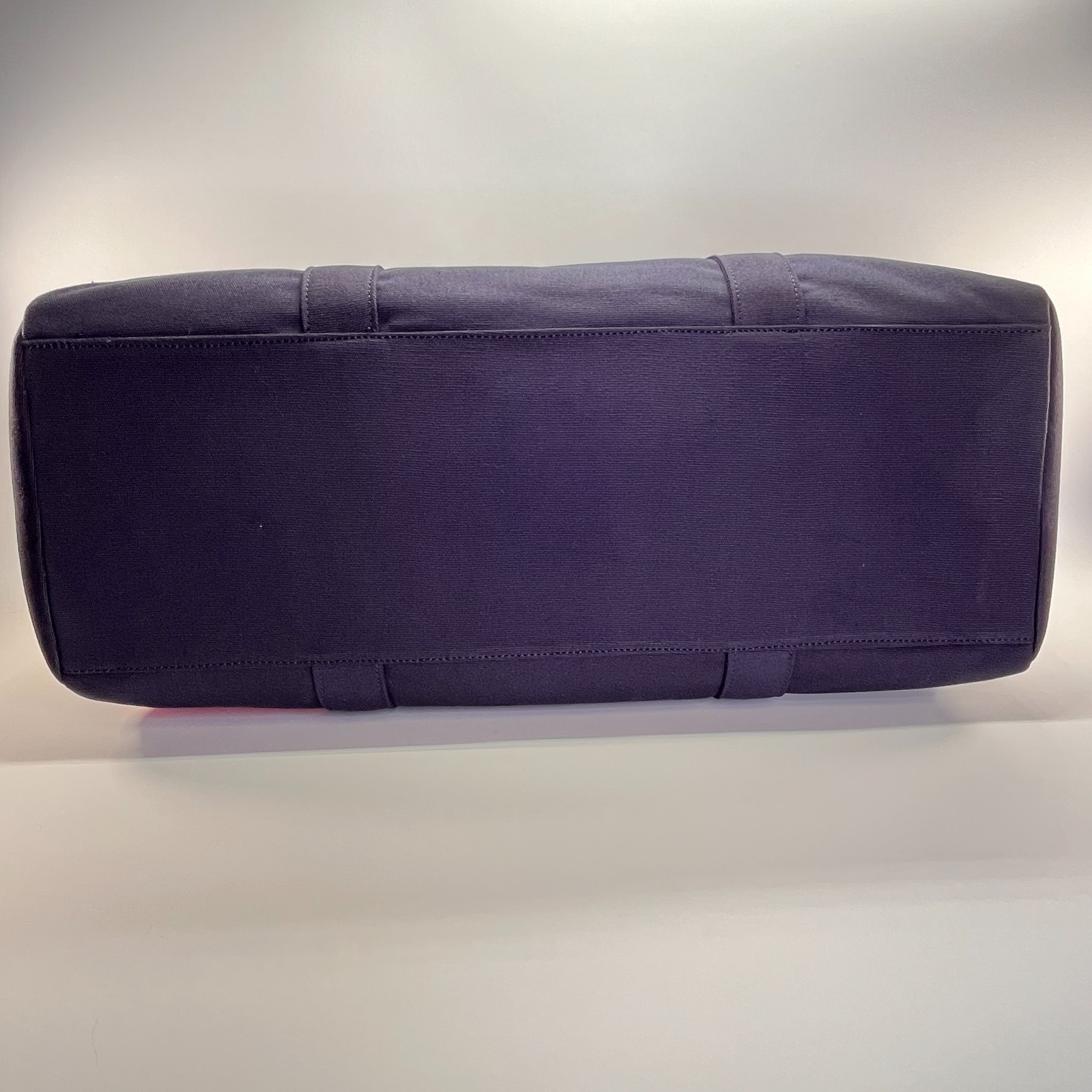 Tommy Hilfiger Duffle Bag Colorblock Navy Red White Canvas Gym Travel Weekender