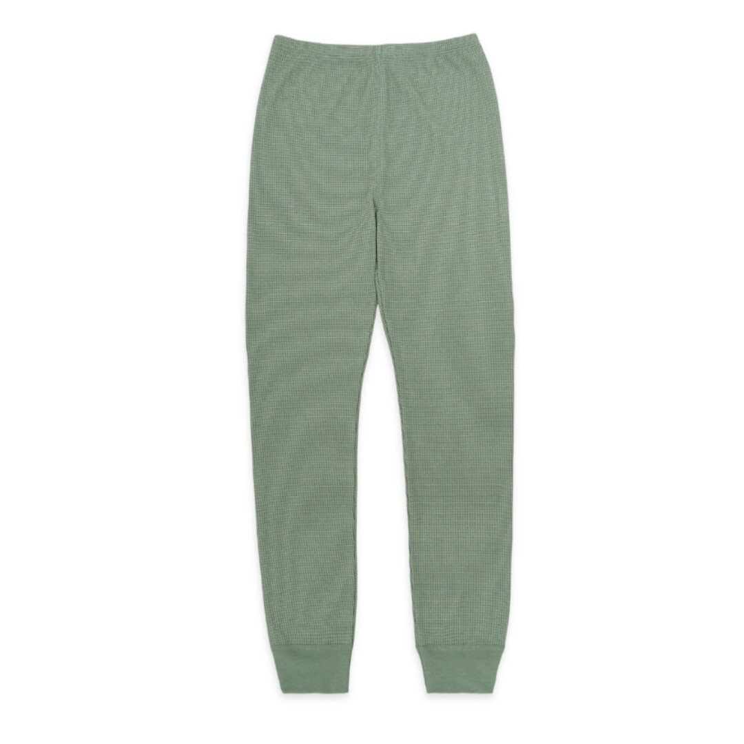 New Athletic Works Boys Youth Performance Thermal Underwear Set Green S (6-7)