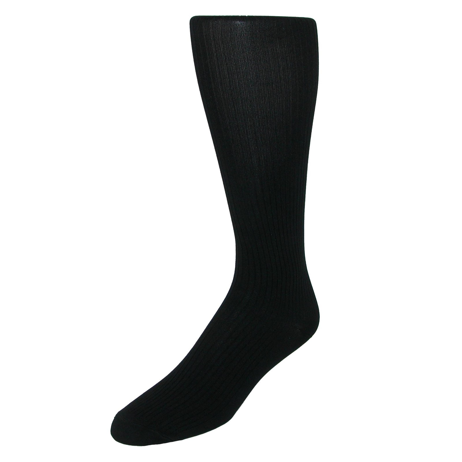 Jefferies Socks Men’s Microfiber Over the Calf Dress Socks (2 Pair Pack)